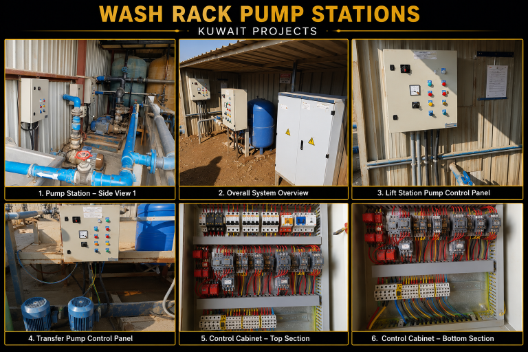 Wash rack pumpne stanice i upravljački sistemi